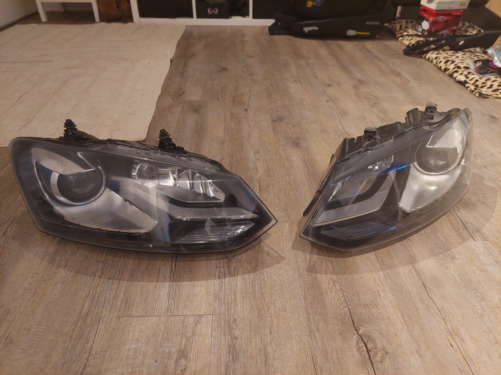 VW Polo R6 Xenon Koplampen Set L+R, Ophalen of Verzenden, Gebruikt, Volkswagen