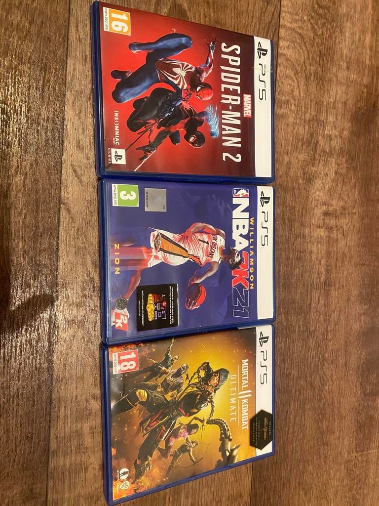 schijven voor PlayStation 5, Ophalen, Gebruikt