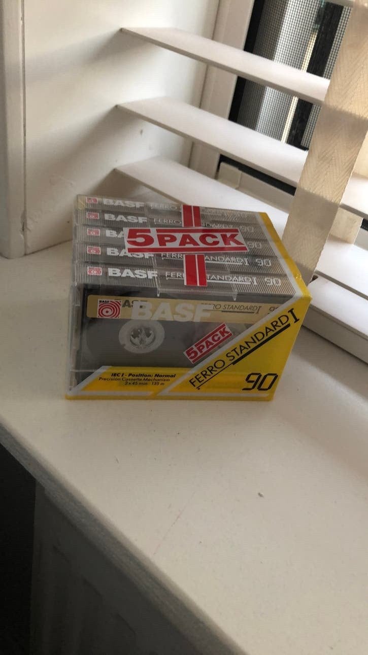 Basf Ferro Standard I 5 pack new old stock, vintage uit 1991, Overige genres, Zo goed als nieuw, Onbespeeld, Verzenden