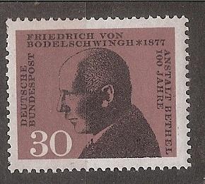 Duitsland Bund, Bethel Hospitaal, 1967., Ophalen of Verzenden, BRD, Postfris