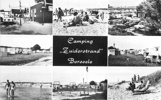 301-407-031 Borssele Camping Zuiderstrand, Verzamelen, Ansichtkaarten | Nederland, Zeeland, Voor 1920, Verzenden