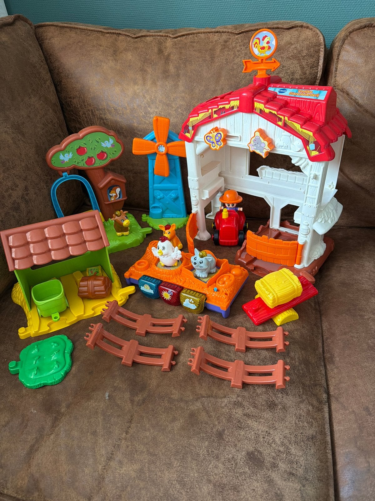 Complete VTech speelset boerderij - Zo goed als nieuw, Ophalen, Zo goed als nieuw, 6 maanden tot 2 jaar
