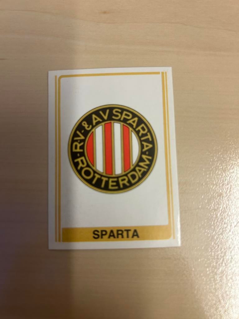 Panini Voetbal 79 Sparta Rotterdam Sticker, Verzamelen, Ophalen of Verzenden, Zo goed als nieuw, Sport