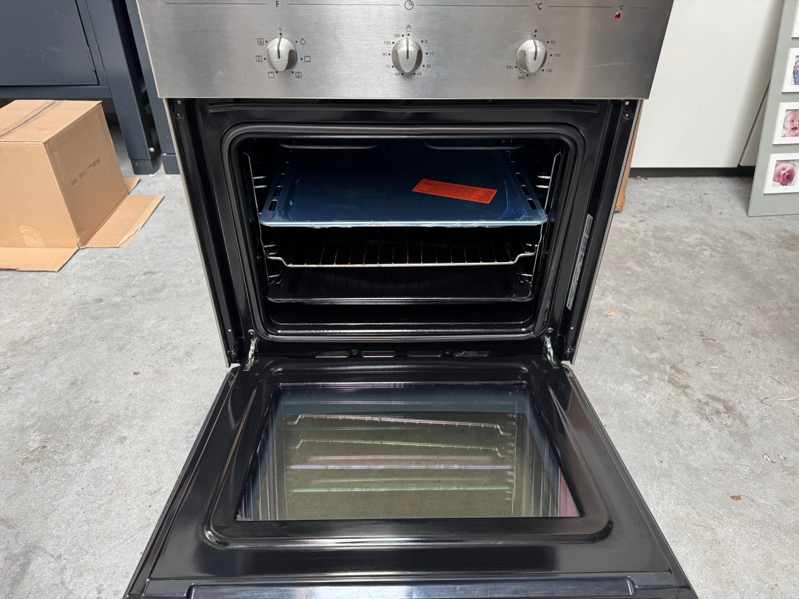 Elektrische Oven, Witgoed en Apparatuur, Ovens, Ophalen, Zo goed als nieuw, Minder dan 45 cm