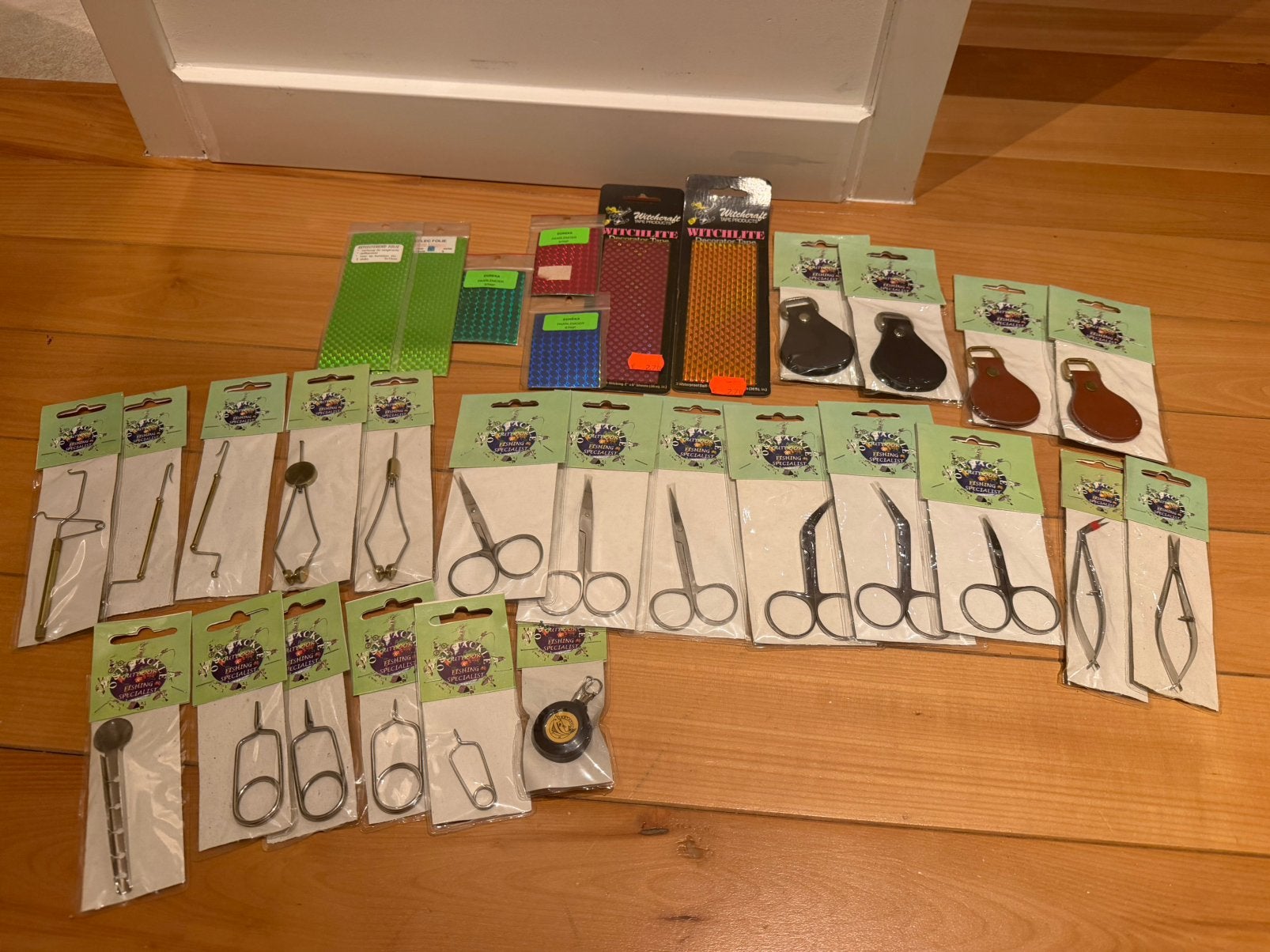 Vliegbind gereedschap 30stuks voor het maken van spinner,, Ophalen of Verzenden, Zo goed als nieuw, Overige typen