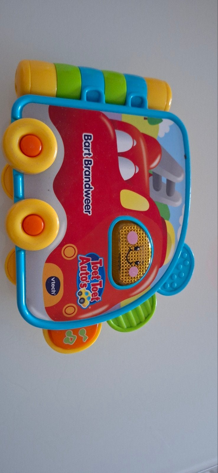 VTech Toet Toet Auto's Bart Brandweer boekje, Ophalen of Verzenden, Zo goed als nieuw, 6 maanden tot 2 jaar