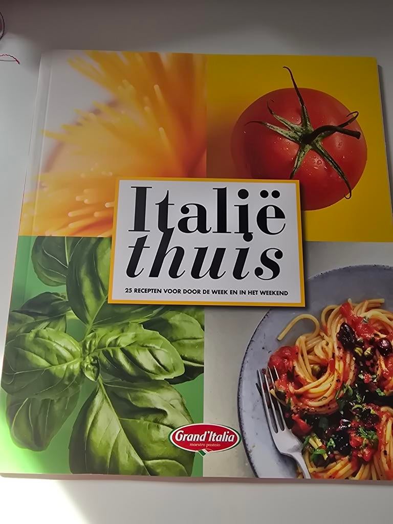Grand Italia koken thuis, Ophalen of Verzenden, Zo goed als nieuw