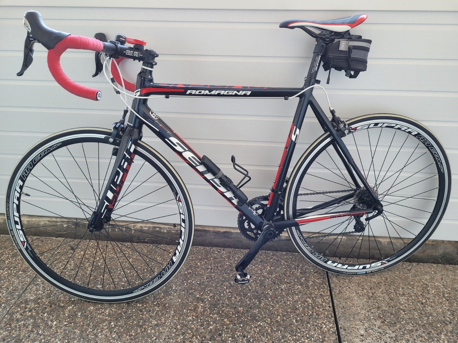 Racefiets Sensa Romagna met Shimano 501 framehoogte 56 cm, s, Aluminium, Zo goed als nieuw, Meer dan 20 versnellingen, 53 tot 57 cm