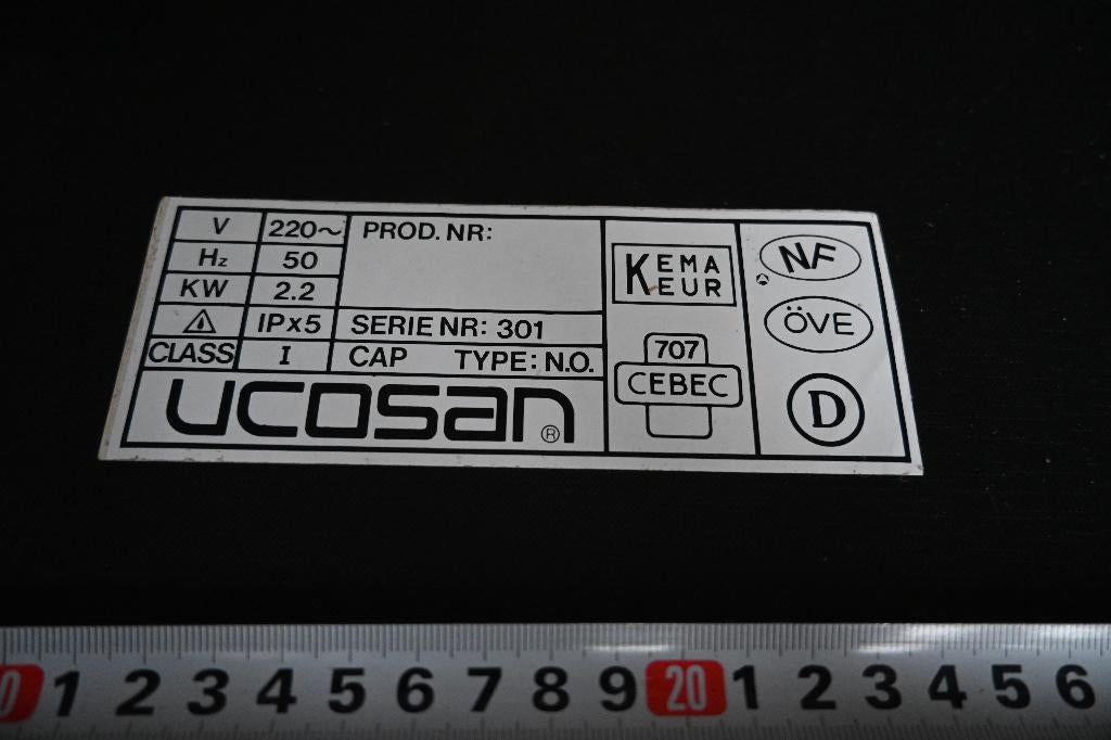 sticker UCOSAN  kema keur, Ophalen, Zo goed als nieuw