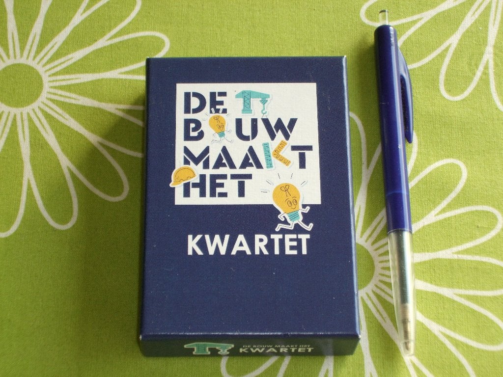 De bouw maakt het - kwartet, Ophalen of Verzenden, Zo goed als nieuw, Kwartet(ten)