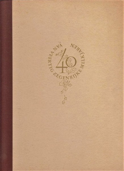 Hoepen - Van veertig zegenrijke melkjaren 1908-1948 V.V.Z.M., Ophalen of Verzenden, Zo goed als nieuw