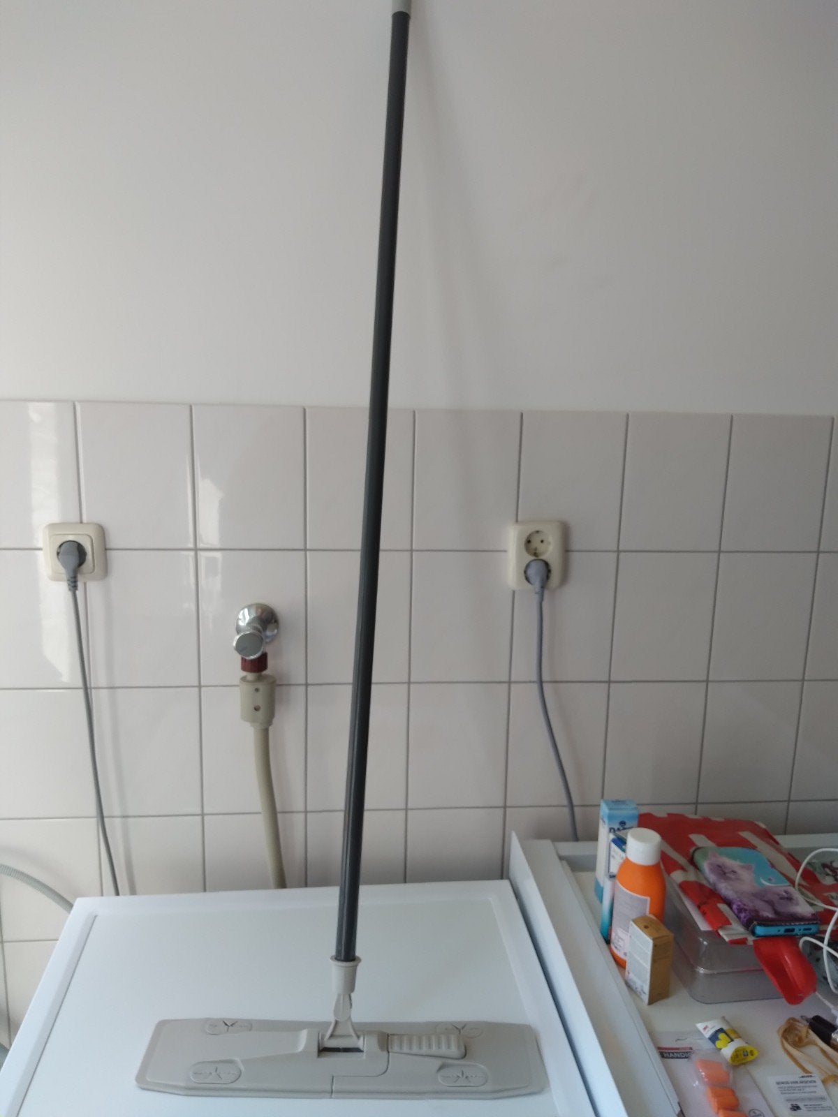 nieuw ding om te dweilen met 1 dweil erbij, Ophalen of Verzenden, Nieuw, Wit