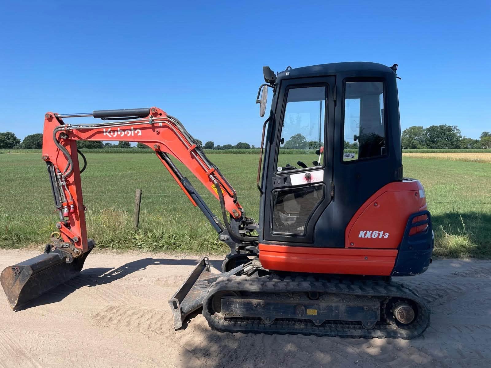 Kubota KX 61-3 Graafmachine (bj 2013), Graafmachine