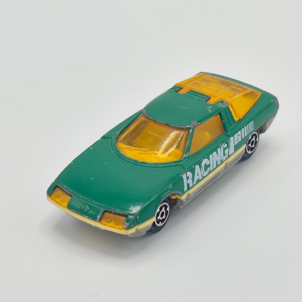 GS Camargue Majorette No 211 Schaal 1/55 Racing groen, Ophalen of Verzenden, Gebruikt, Auto, Majorette