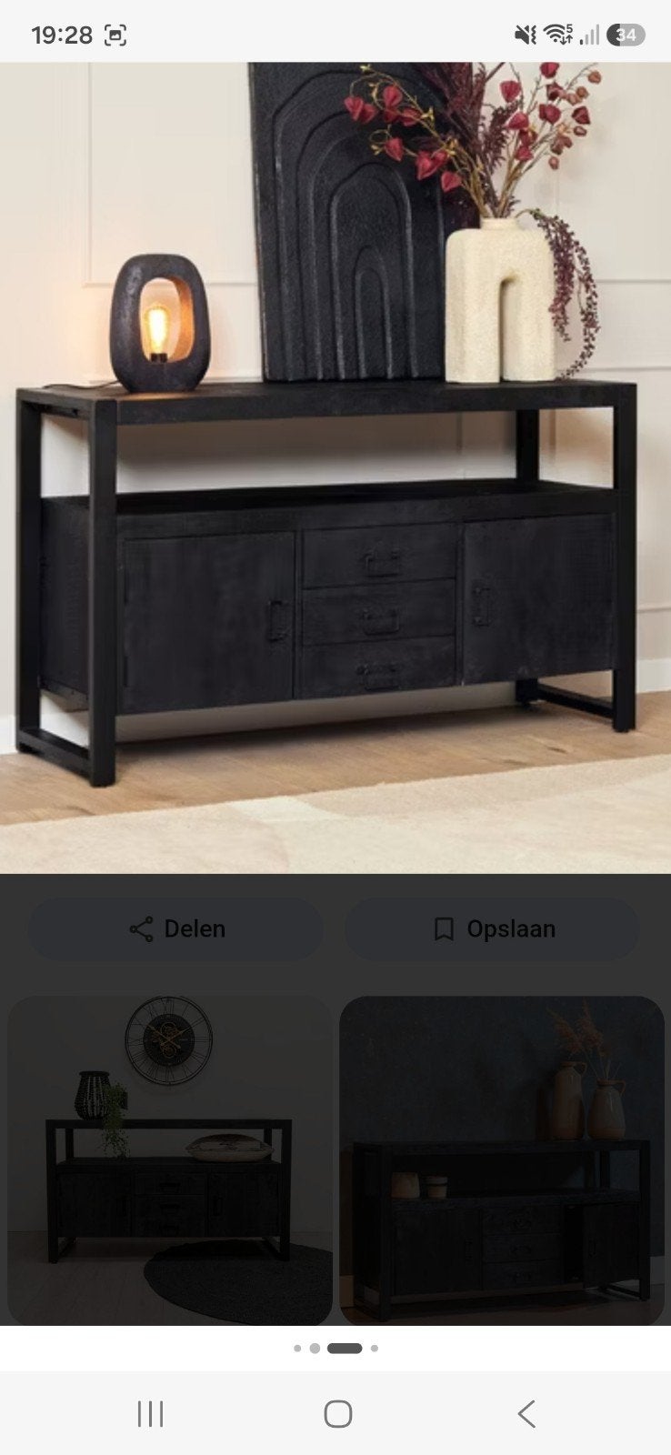 dressoir, Ophalen, Zo goed als nieuw, 25 tot 50 cm, 100 tot 150 cm