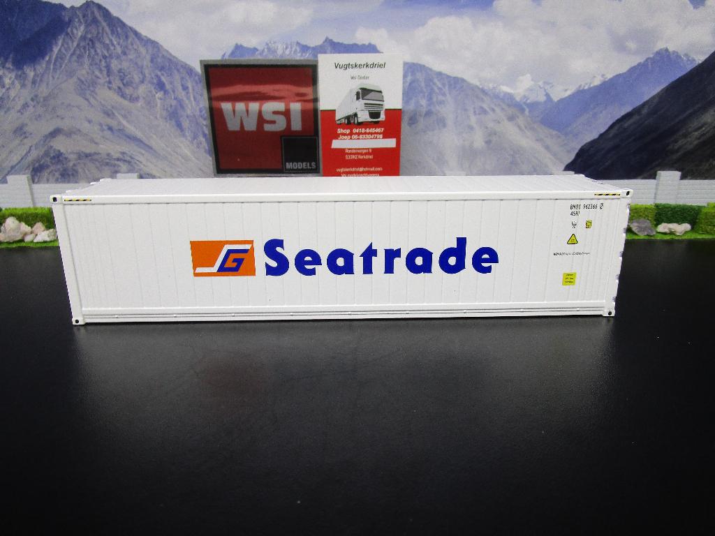Wsi Premium Line 04-2194, Seatrade 40FT Reefer Container, Ophalen, Nieuw, Bus of Vrachtwagen, Wsi