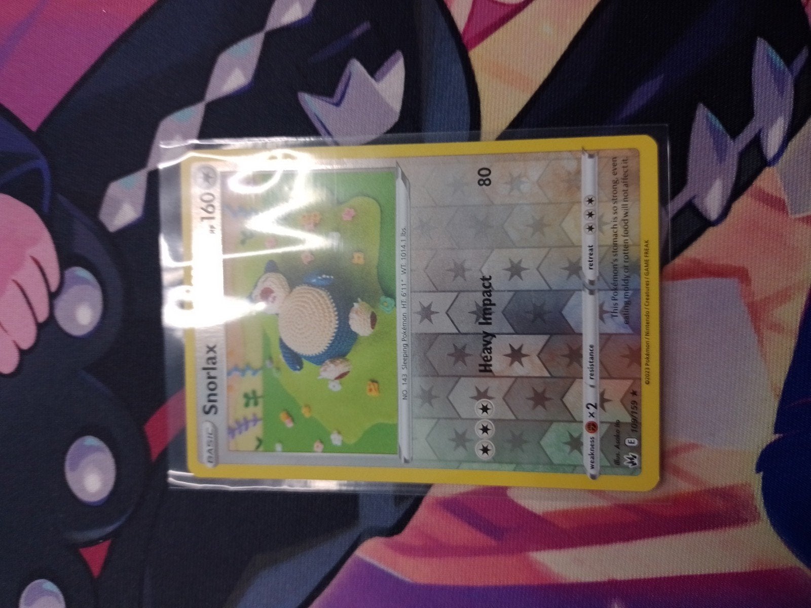 snorlax 109/159, Ophalen of Verzenden, Zo goed als nieuw