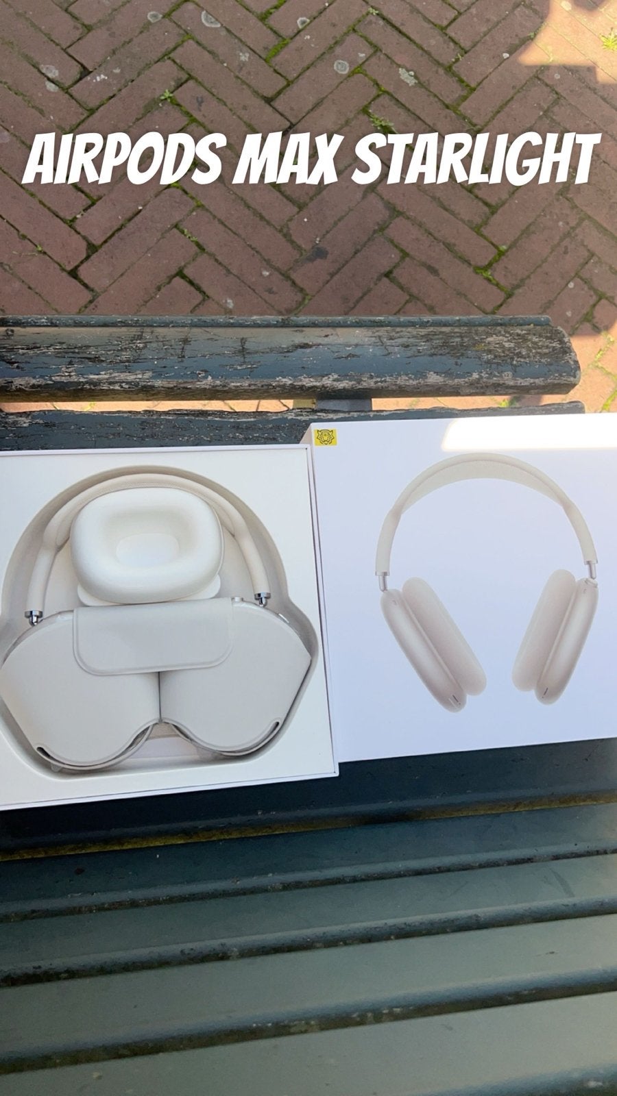 Apple AirPods Max Starlight - Nieuw geseald, Audio, Tv en Foto, Bluetooth, Ophalen of Verzenden, Zo goed als nieuw, Wit