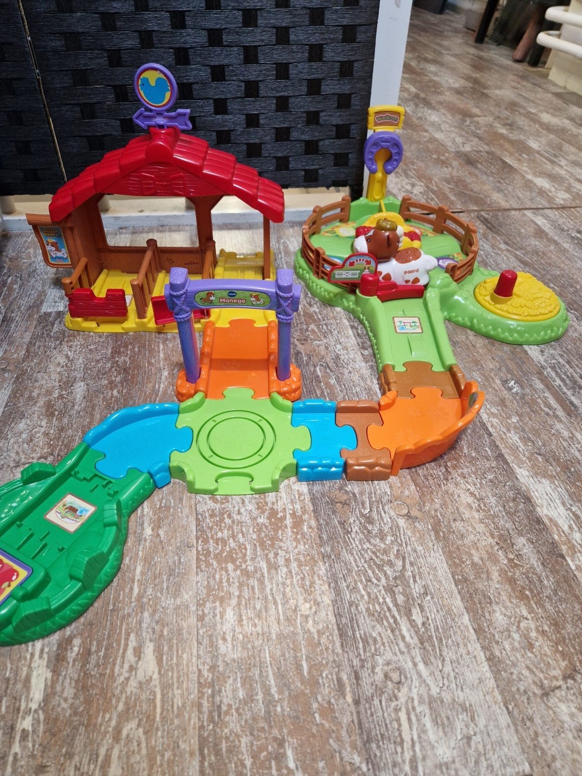 VTech Zoef Zoef Manege, Ophalen of Verzenden, Gebruikt, Overige typen, Met geluid