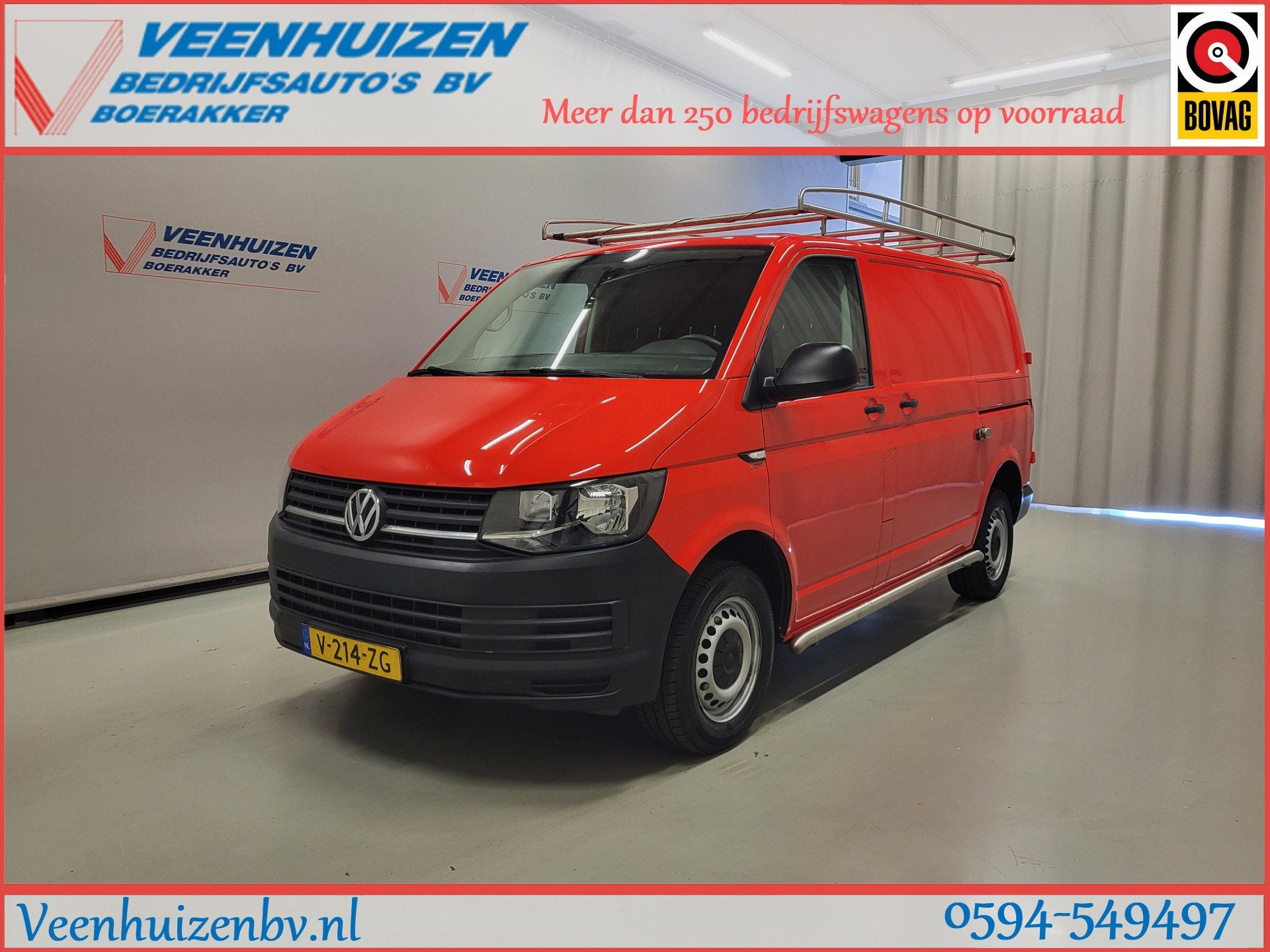 Volkswagen Transporter 2.0TDI Imperiaal 2X Schuifdeur Euro 6, Auto's, Voorwielaandrijving, 86 pk, Gebruikt, Euro 6