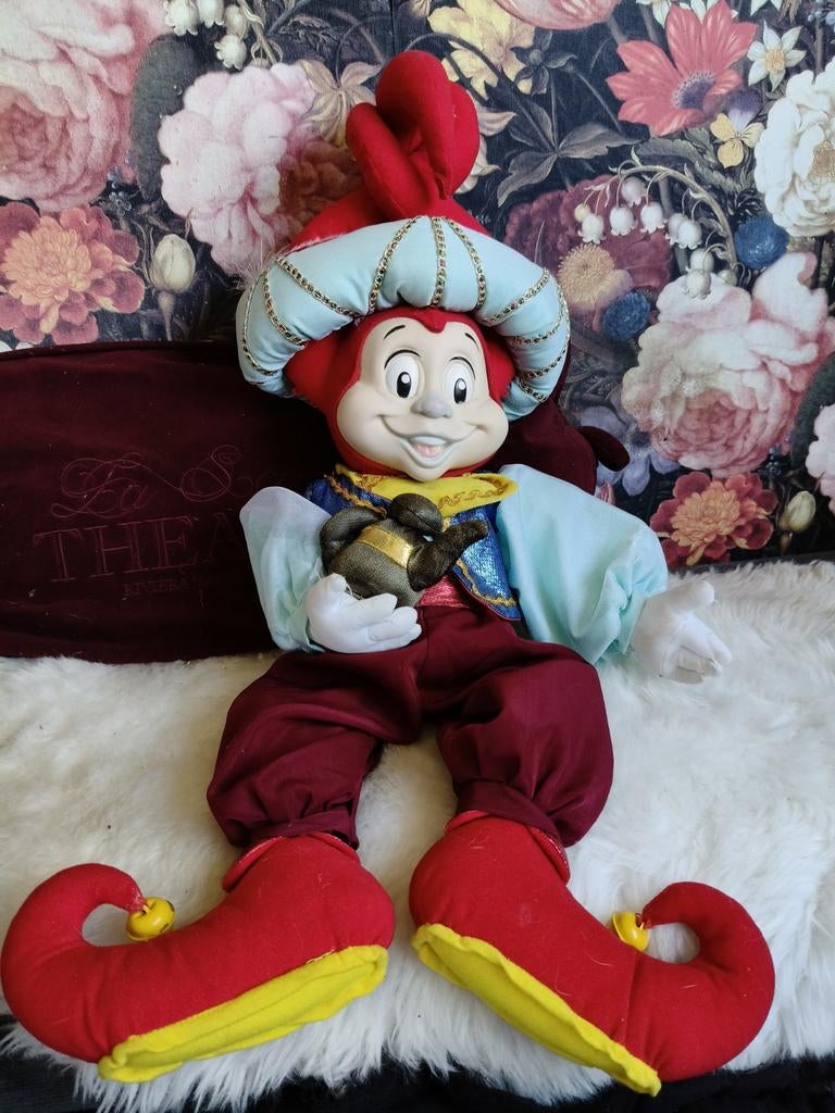 Grote Vintage Pardoes Efteling Pop - Zeldzaam Item, Verzamelen, Efteling, Ophalen of Verzenden, Gebruikt, Beeldje of Poppetje