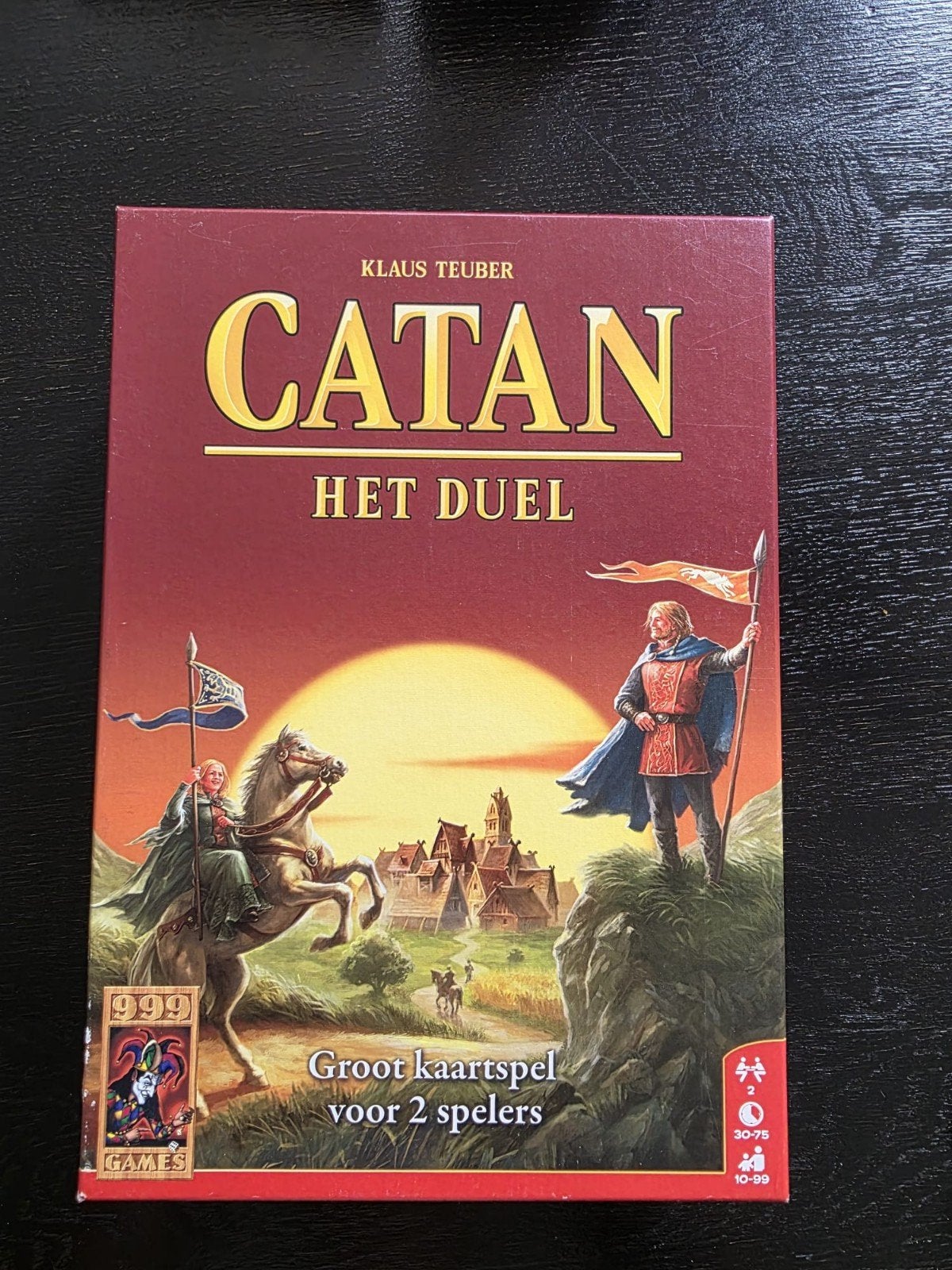 Catan: Het Duel, Hobby en Vrije tijd, Gezelschapsspellen | Kaartspellen, Een of twee spelers, Ophalen of Verzenden, Zo goed als nieuw