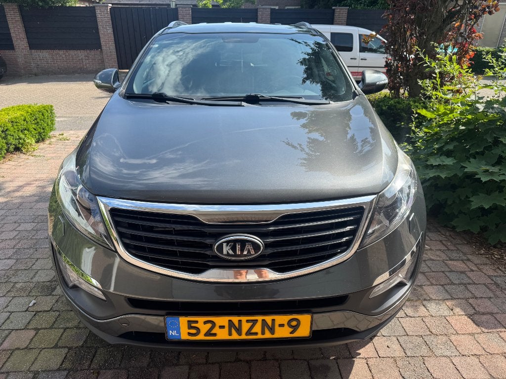Kia Sportage 2.0 AUT X-clusive 2011 1e eigenaar!, Auto's, Zwart, 4 cilinders, Navigatiesysteem, 163 pk