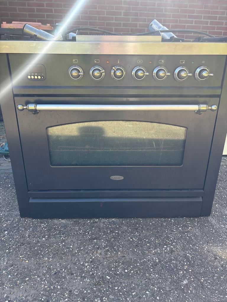 Boretti fornuis met oven, Witgoed en Apparatuur, Fornuizen, Ophalen, Gebruikt, 60 cm of meer, Gas