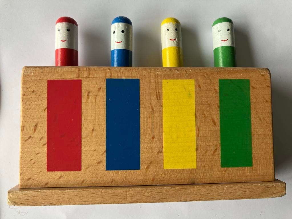 Houten spelletje met springveer, Ophalen, Gebruikt, Overige typen