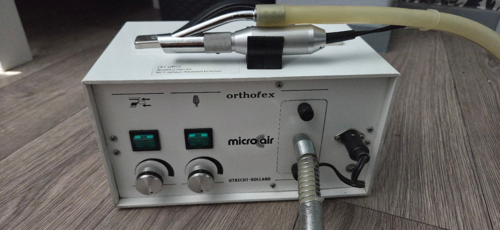 Orthofex Micro Air Pedicuremotor - Professionele Frees, Ophalen, Zo goed als nieuw