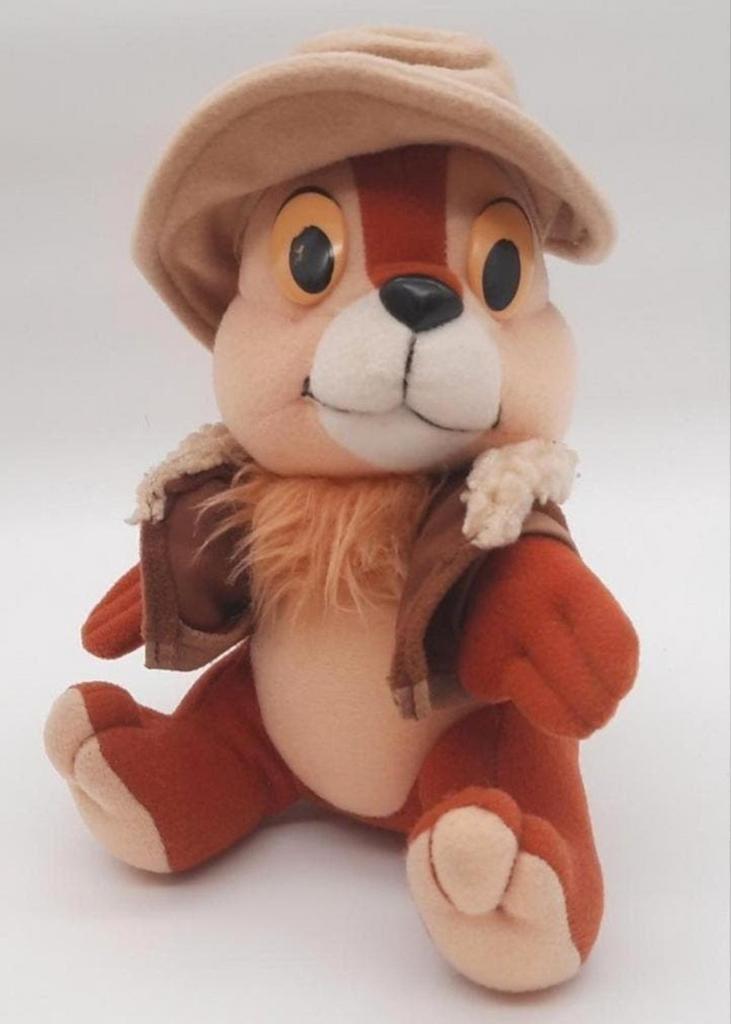 Knabbel (van Babbel) knuffel Hasbro Playskool 1989 ca. 24cm, Verzamelen, Disney, Ophalen of Verzenden, Overige figuren, Gebruikt