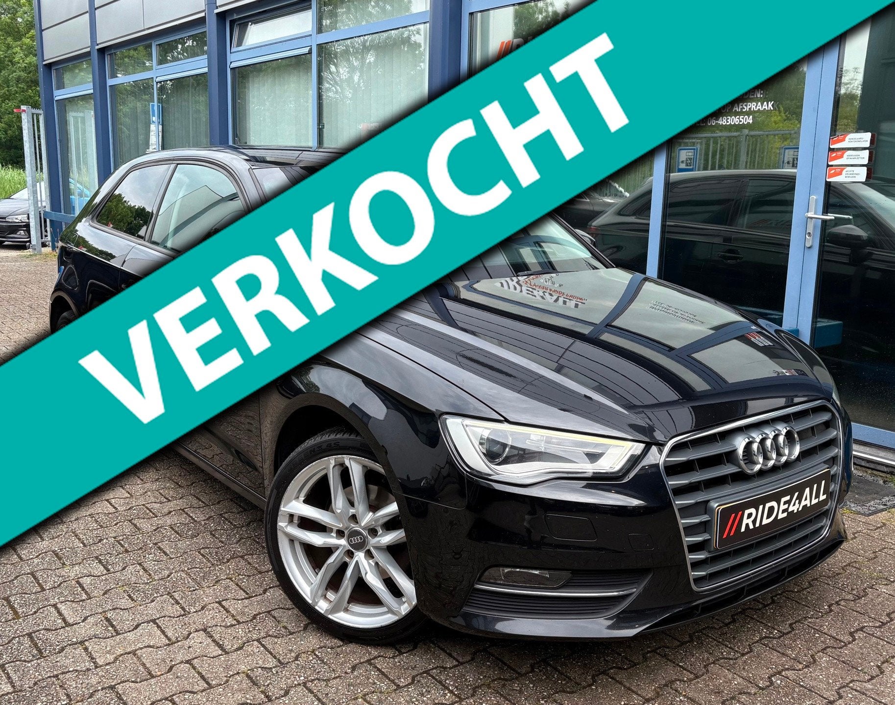 Audi A3 1.6 TDI Ambition Pro Line S/STOELVW/LEDER, Auto's, Voorwielaandrijving, Gebruikt, Zwart, 4 cilinders