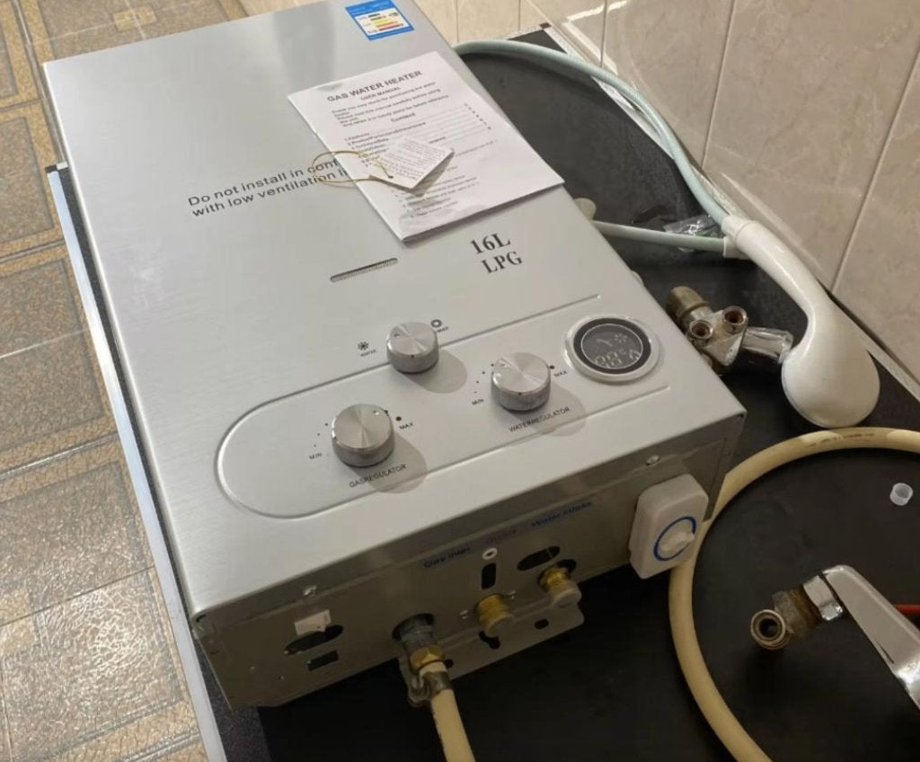 16L Propaan Boiler / LPG Geiser | Overal Warm Water -NIEUW-, Ophalen of Verzenden, Minder dan 3 jaar oud, Minder dan 20 liter
