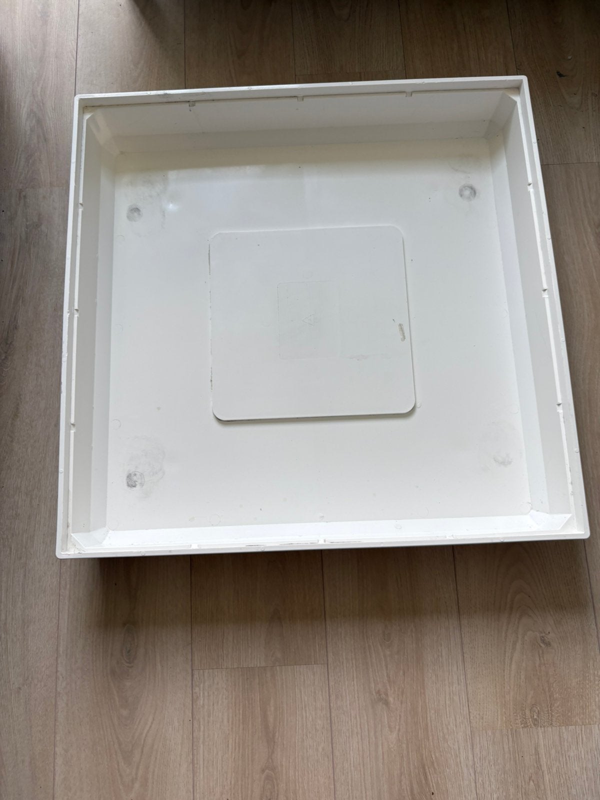 Lekbak wasmachine, Ophalen, Gebruikt
