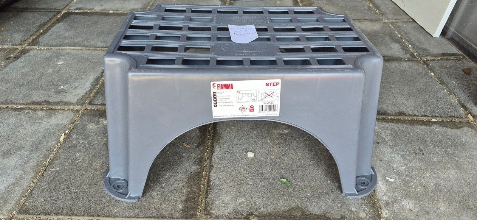 Caravan opstap Fiamma Step - 44x30x23 cm - Ongebruikt, Caravans en Kamperen, Ophalen of Verzenden, Nieuw