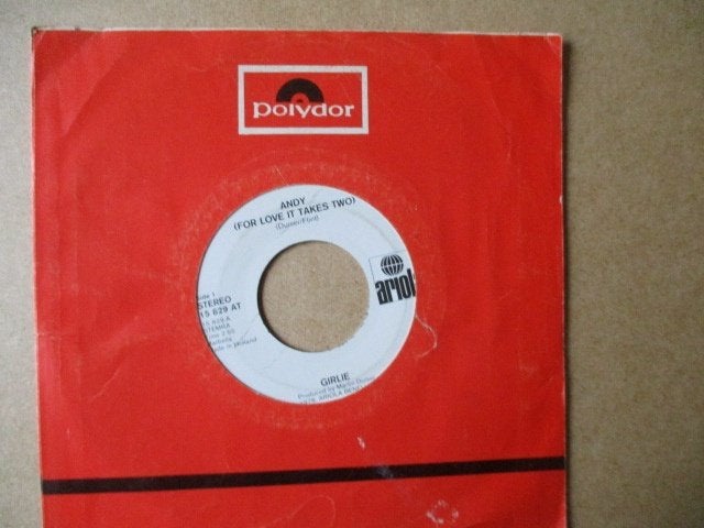 s2373 girlie - andy 2, Cd's en Dvd's, Ophalen, Gebruikt, 7 inch, Overige genres