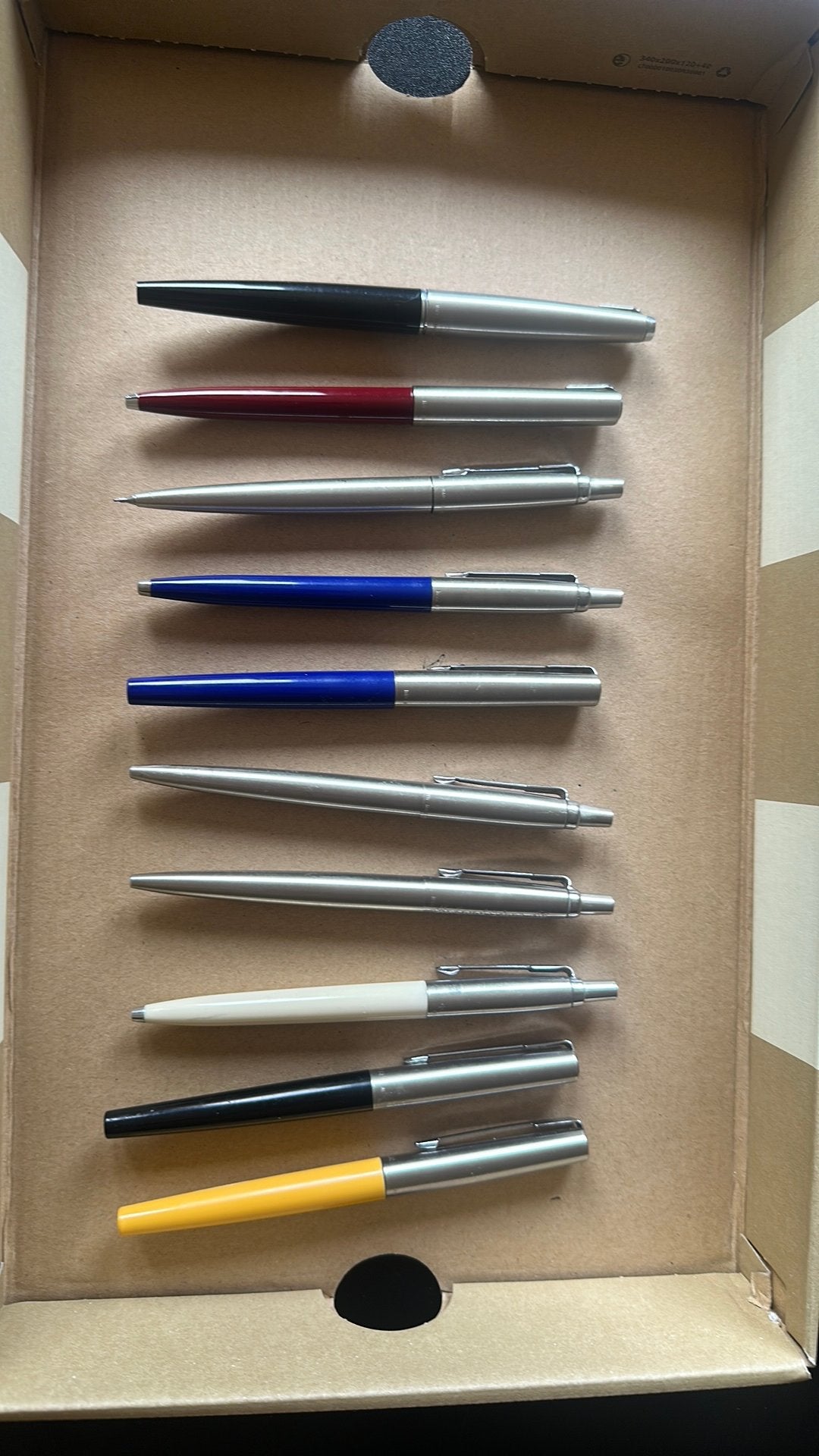 10 parker pennen, Verzenden, Zo goed als nieuw, Overige typen, Parker
