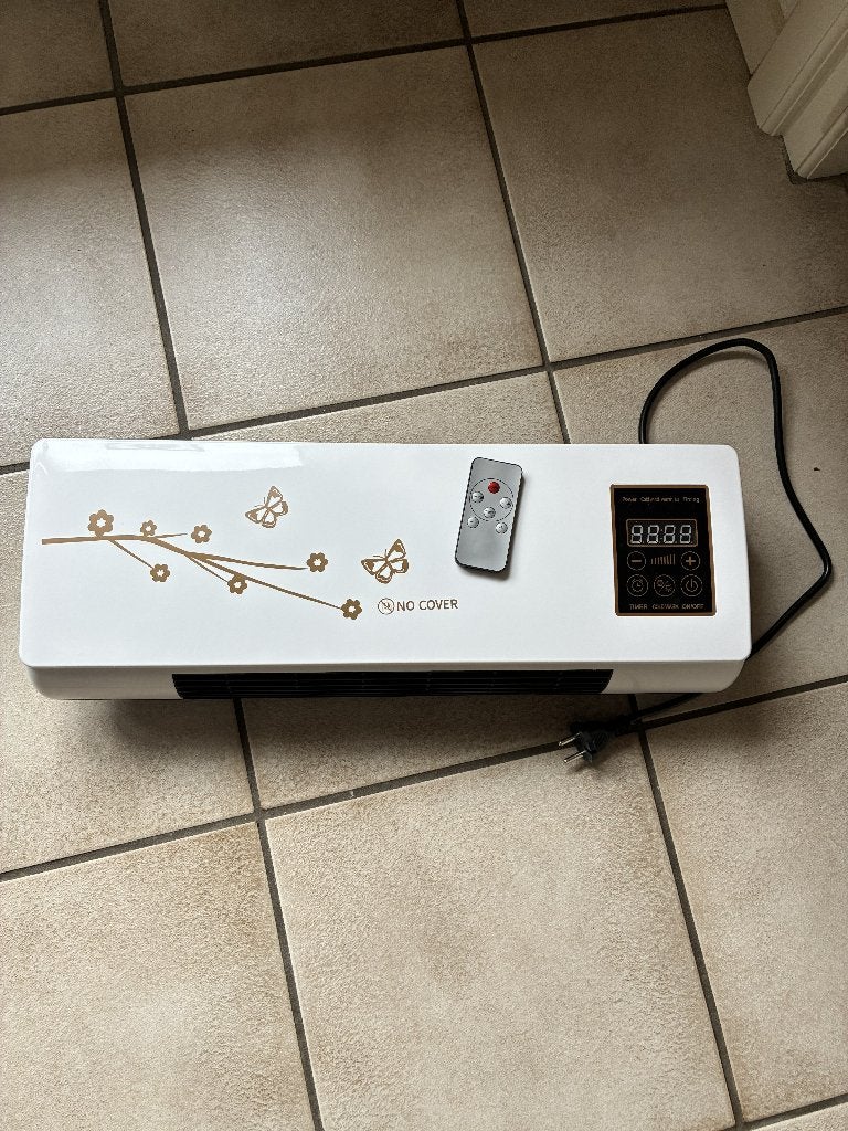 Solyball Portable Verwarming +lucht ventilator, Witgoed en Apparatuur, Airco's, Ophalen, Tafel- of Grondventilator, Timer, Minder dan 60 m³