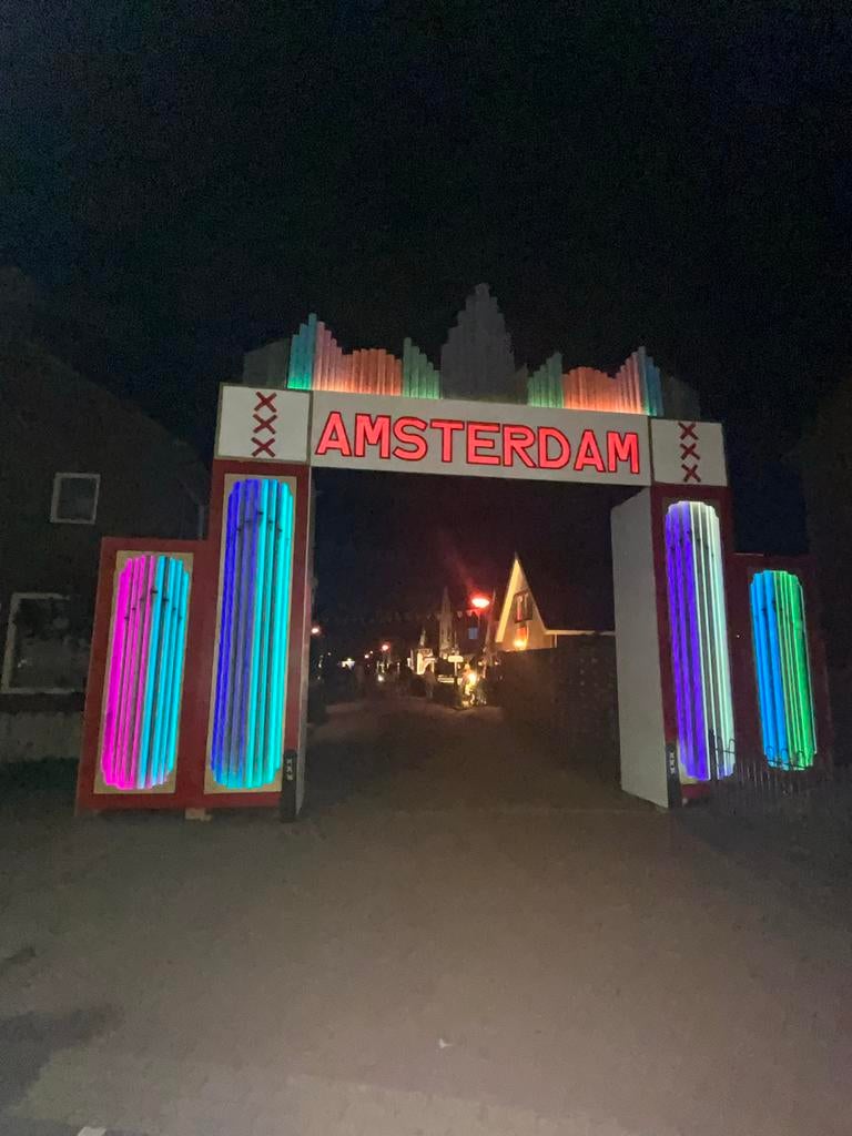 Straatversiering Verlichtingsweek Amsterdam Thema, Ophalen, Gebruikt, Versiering, Overige