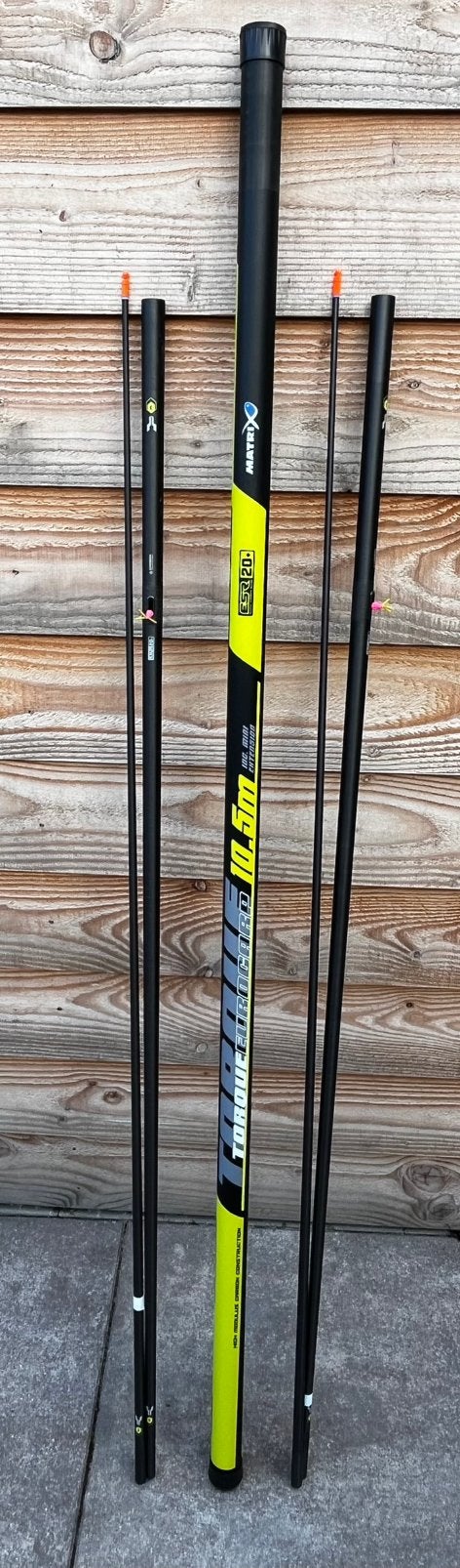 Fox Matrix Torque Euro Carp 10,5 mtr vaste hengel, Ophalen, Zo goed als nieuw, Vaste hengel