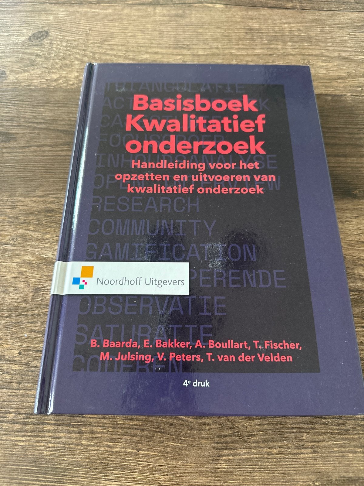 Basisboek Kwalitatief Onderzoek - 4e druk, Ophalen of Verzenden, Gamma, Gelezen, HBO