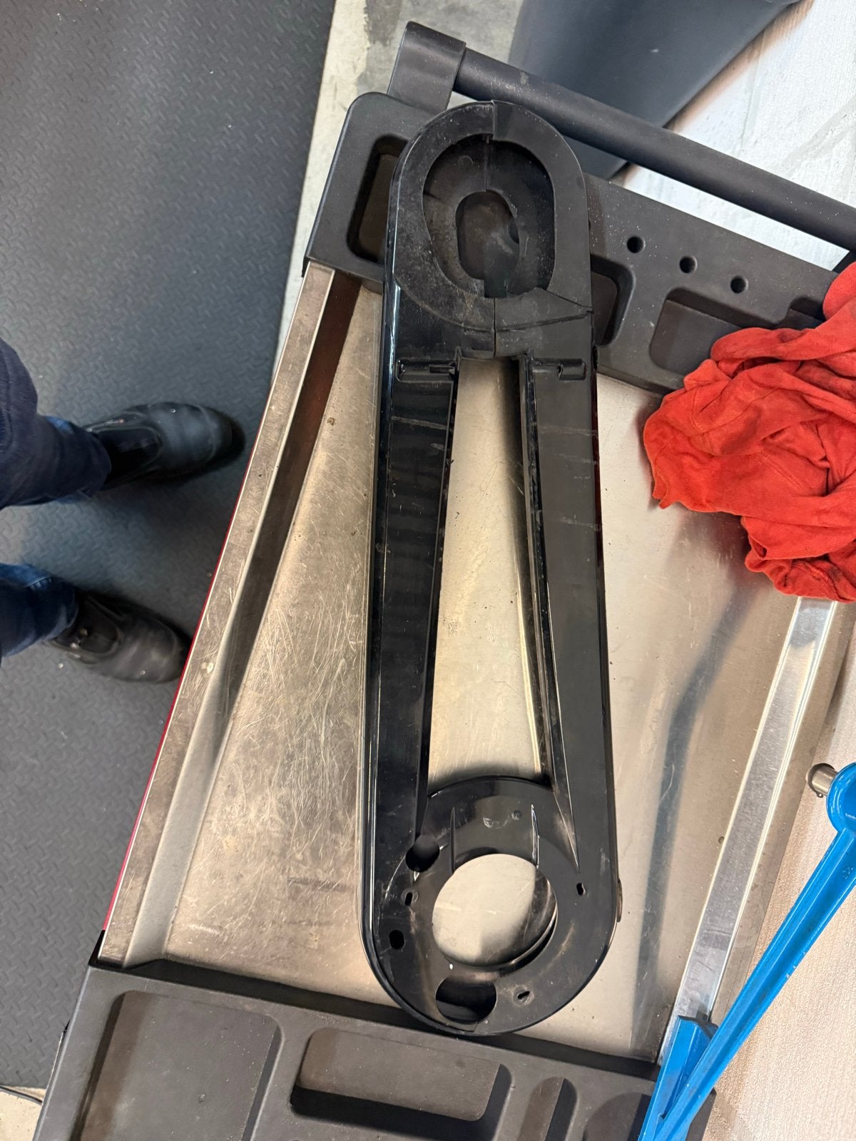 Kettingkast Batavus Stream Yamaha middenmotor, Elektrische fiets, Gebruikt, Kunststof, Ophalen of Verzenden