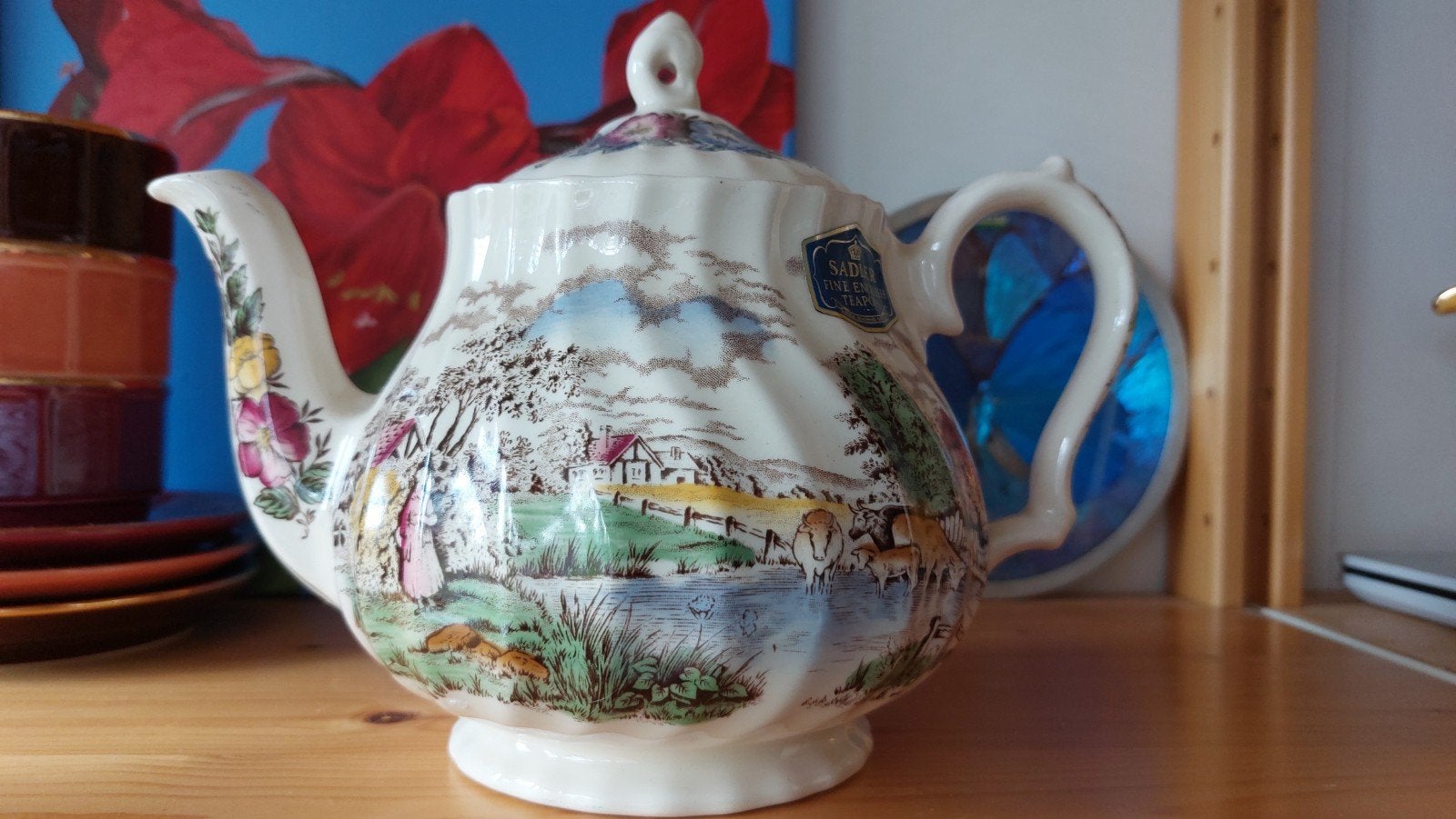 Sadler theepot Country life, Ophalen of Verzenden