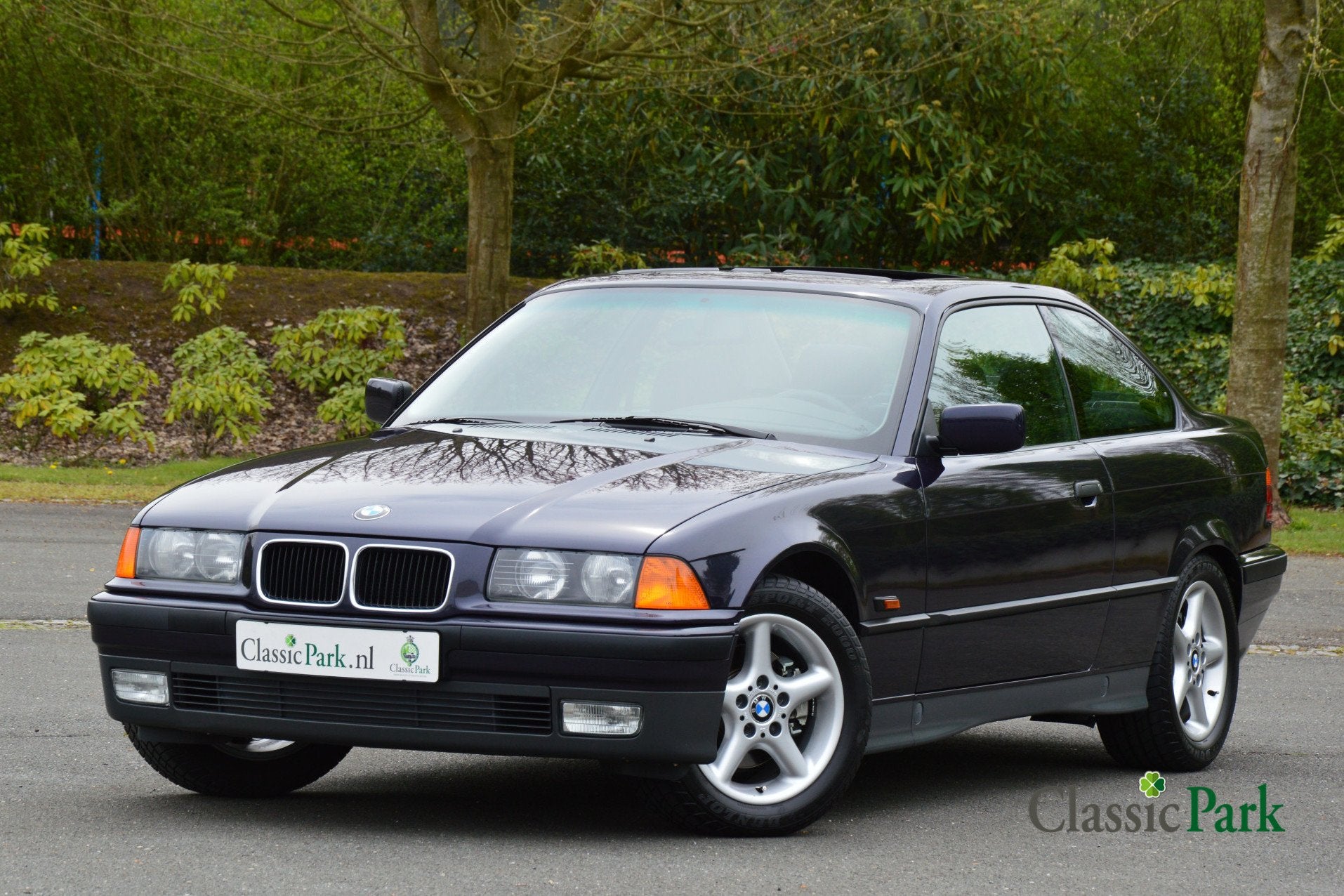 BMW 3 Serie 320i Coupé E36 (bj 1994), Auto's, 150 pk, Blauw, Bedrijf, Handgeschakeld