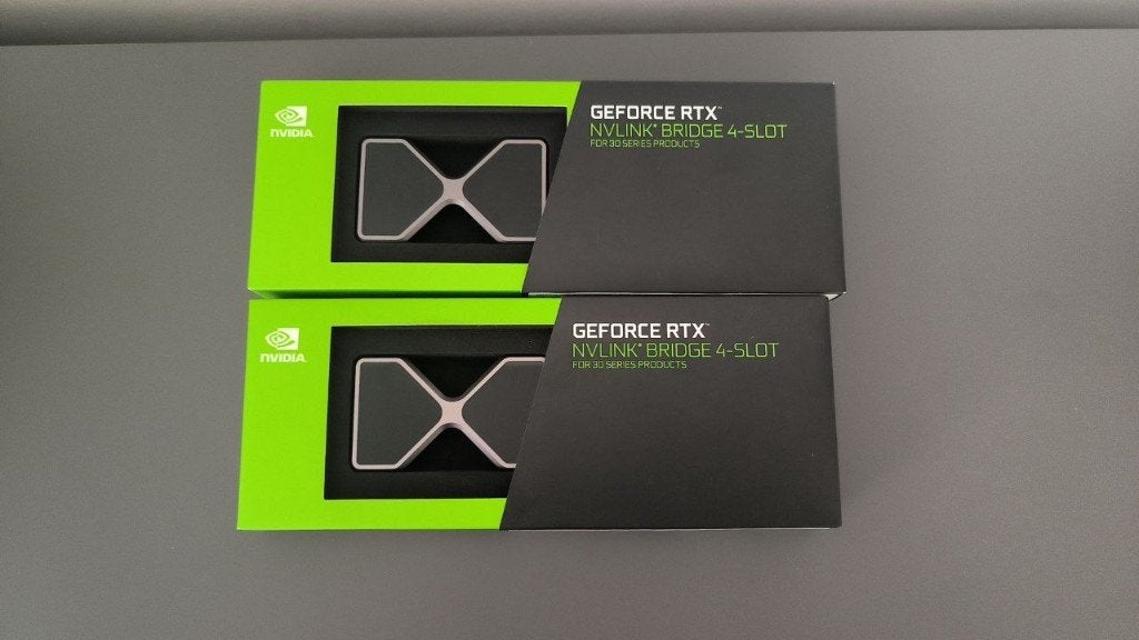 NVIDIA NVLink Bridge 4-slot RTX 3090 - nieuw in doos, GDDR6, PCI-Express 4, Nieuw, Ophalen of Verzenden