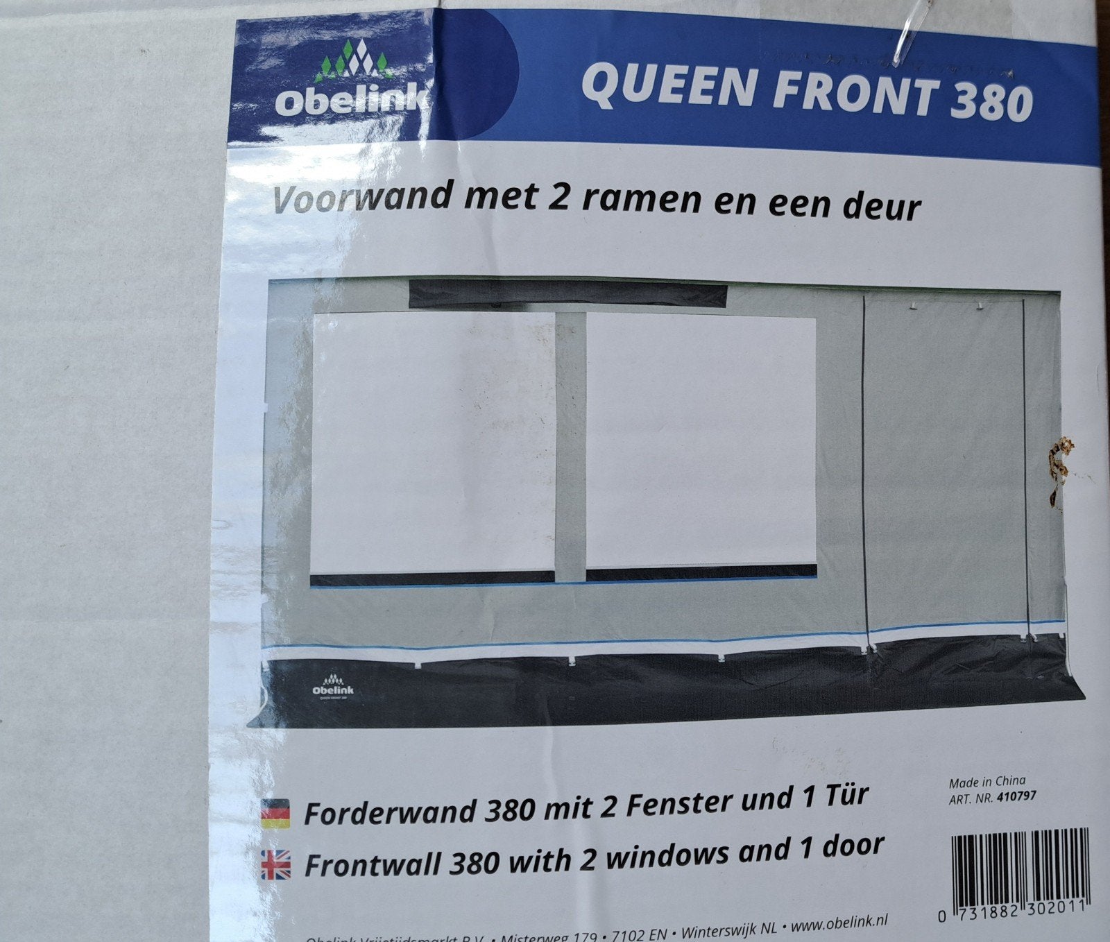 Nieuwe Obelink Queen voorwand 380 Nieuw, Ophalen, Nieuw