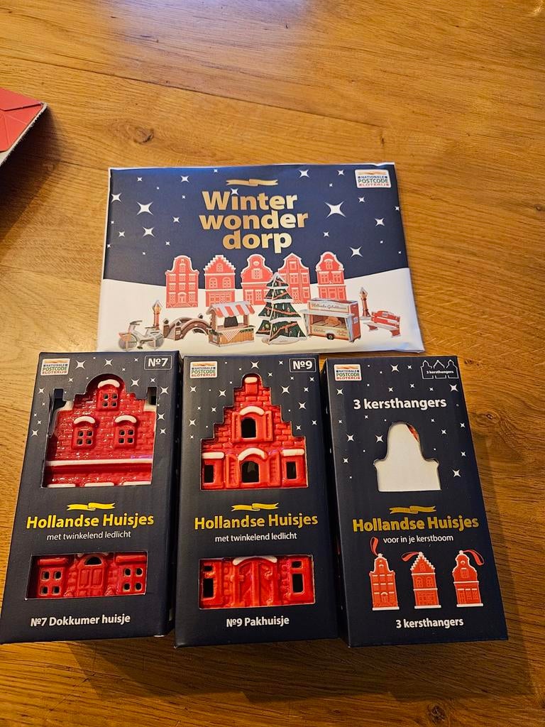 Postcodeloterij Hollandse Huisjes en Winterdorp nieuw, Ophalen of Verzenden, Nieuw