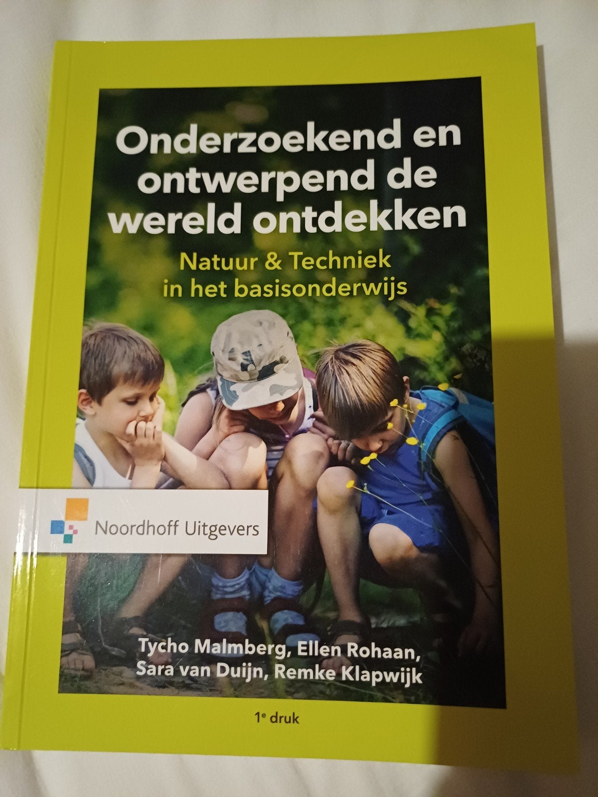 Onderzoekend en Ontwerpend de Wereld Ontdekken, Boeken, Zo goed als nieuw, Tycho Malmberg, Ellen Rohaan, Sara van Duijn, Remke Klapwijk