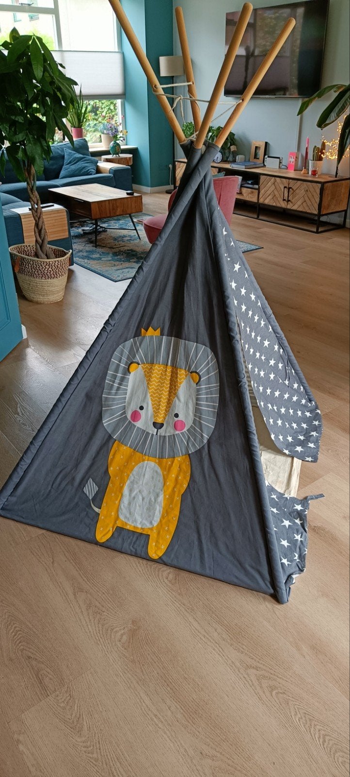 Leuke tipi tent, Ophalen, Gebruikt