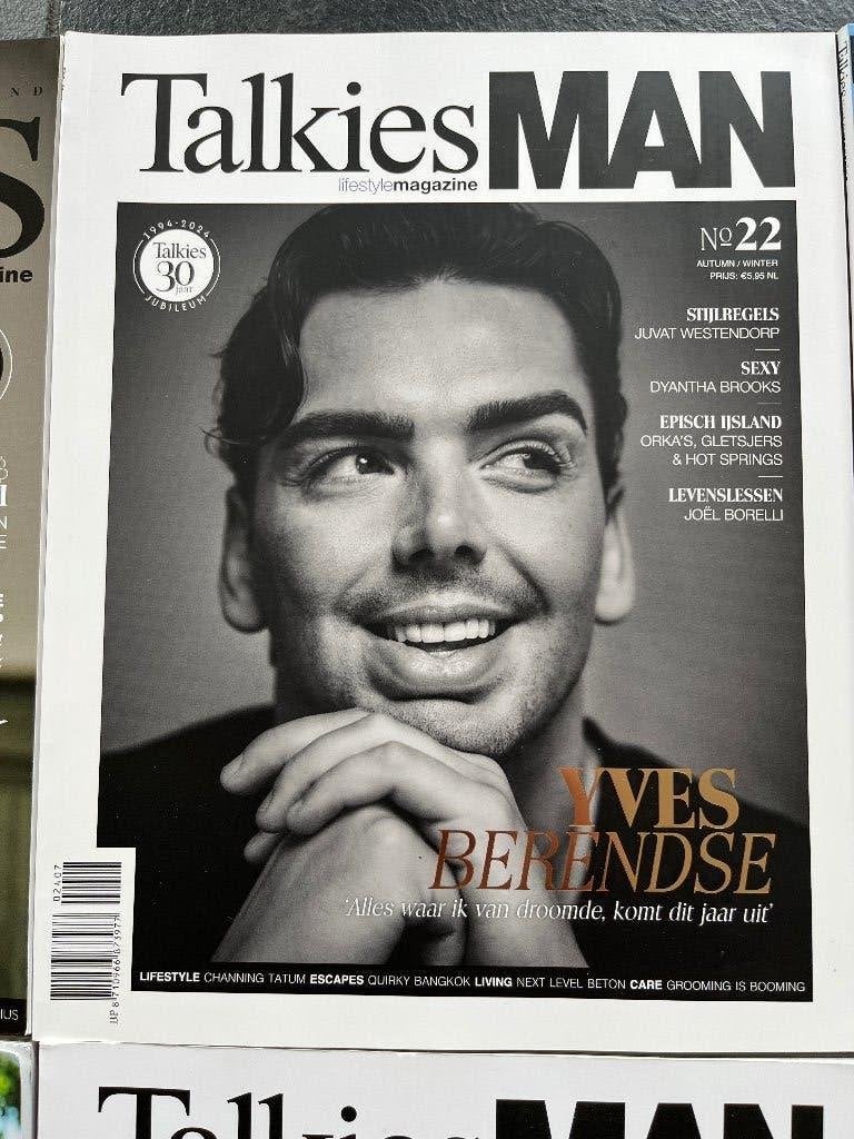 2x Talkies Man magazine en Talkies terras guide, Boeken, Tijdschriften en Kranten, Ophalen of Verzenden, Zo goed als nieuw, Glossy